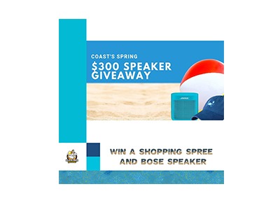 Win a Bose Speaker and Shopping Spree