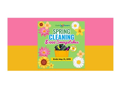 Spring Cleaning Cash Sweepstakes