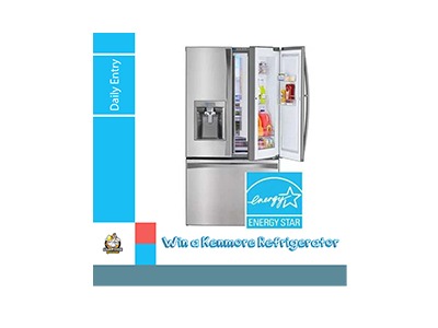 Win a Kenmore Elite Refrigerator