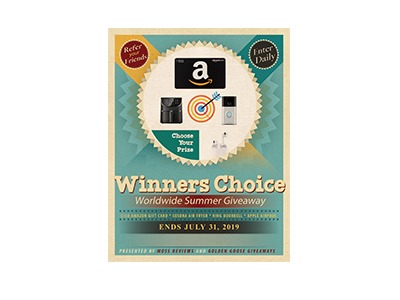 Winner's Choice Summer Giveaway