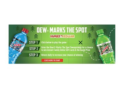 Mountain Dew Instant Win Game