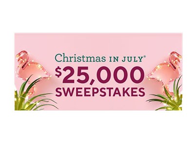 QVC Christmas in July Sweepstakes
