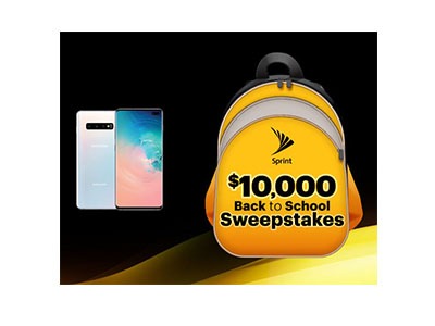 Sprint Back to School Sweepstakes