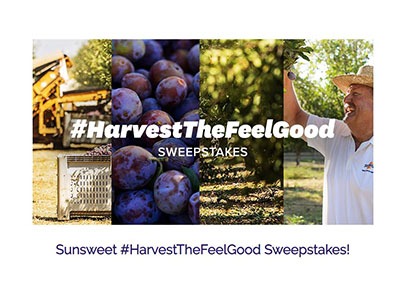 Sunsweet Harvest The Feel Good Sweepstakes