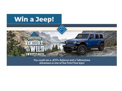 Blue Wilderness Venture into the Wild Sweepstakes