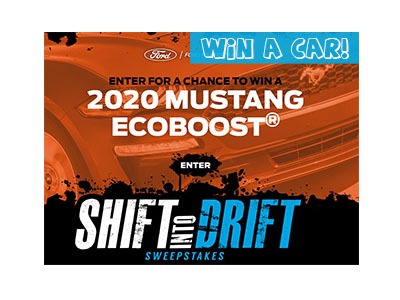 Ford Shift Into Drift Sweepstakes
