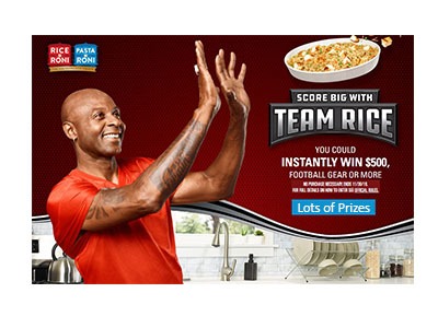 Rice a Roni Instant Win Game