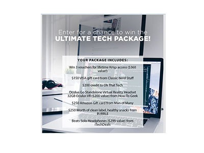 Ultimate Tech Package Sweepstakes
