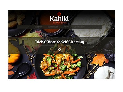 Kahiki Trick-O-Treat Yo-Self Giveaway