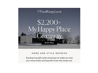 My Happy Place Giveaway
