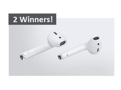 Apple AirPods 2 Sweepstakes