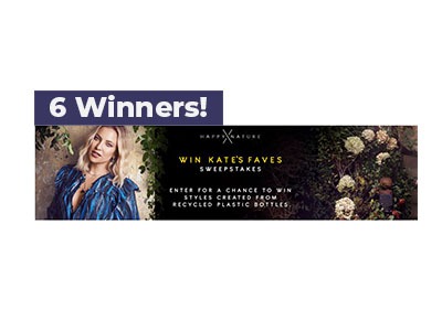 Win Kate’s Faves Sweepstakes