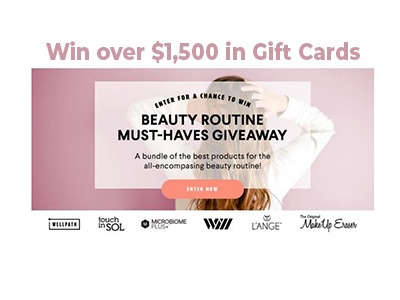 Beauty Routine Must-Haves Giveaway