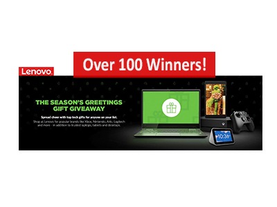 Lenovo Seasons Greetings Giveaway