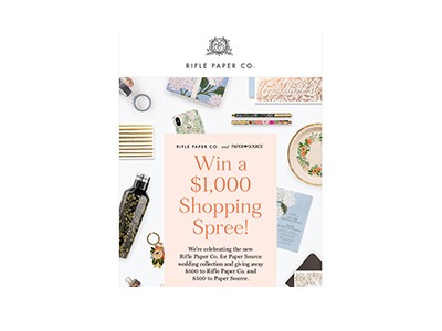 Rifle Paper Shopping Spree Sweepstakes