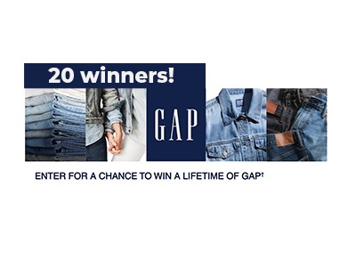 Gap For Life Sweepstakes