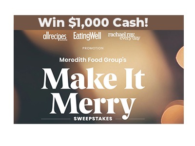 Make it Merry Cash Sweepstakes