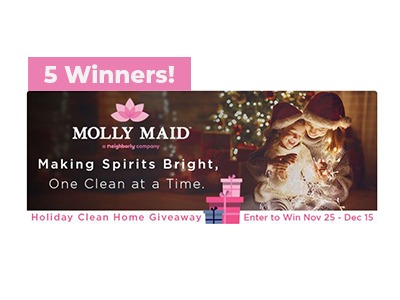 Molly Maid Holiday Clean Home Giveaway