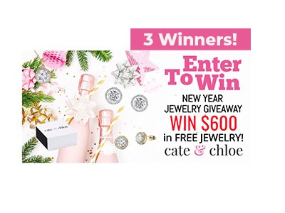 Cate & Chloe $600 New Year, New Bling Giveaway