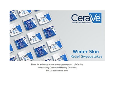 Cerave Winter Skin Relief Sweepstakes
