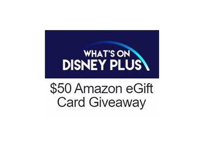 What’s on Disney Plus Amazon Gift Card Sweepstakes
