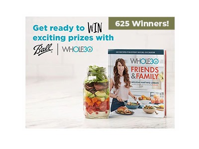 Ball Whole 30 Instant Win Game