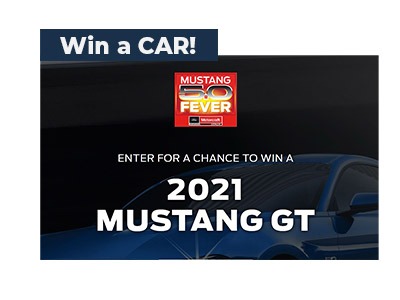 Win a 2021 Mustang GT