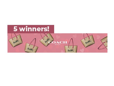 Coach Outlet Valentine’s Day Sweepstakes