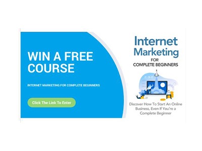 Win an Internet Marketing Course For Complete Beginners
