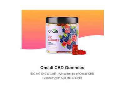 Oncali CBD Gummies Giveaway