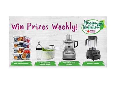 Mission for Nutrition Sweepstakes