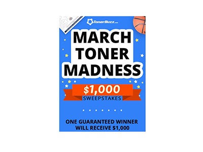 Toner Buzz $1,000 Cash Giveaway