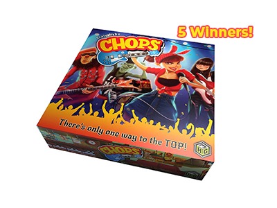 CHOPS! The Rock and Roll Family Game Giveaway