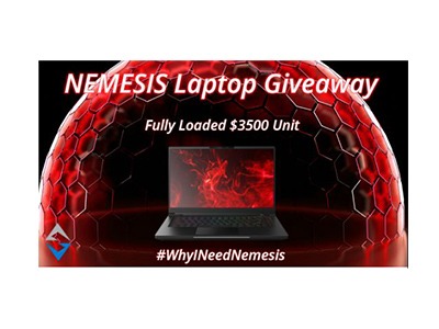 Nemesis Gaming Laptop Giveaway