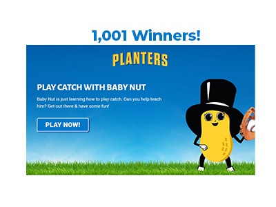 Planter’s Baby Nut’s First Instant Win Game Sweepstakes