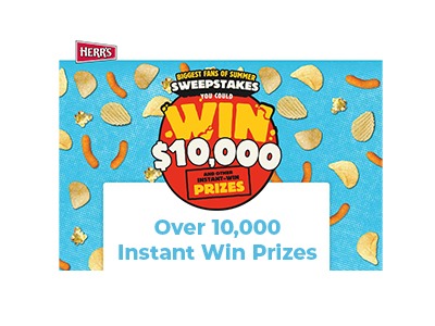 Herr’s Chips Summer Instant Win Sweepstakes