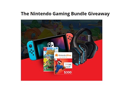 Nintendo Switch Gaming Bundle Giveaway