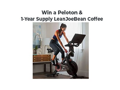 Win a Peloton and 1-Year Supply of LeanJoeBean Coffee