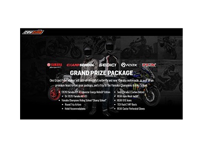 Revzilla 2020 Yamaha Motorcycle Giveaway