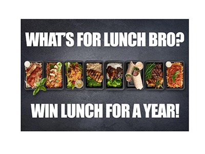 Win FREE Lunch for an Entire Year