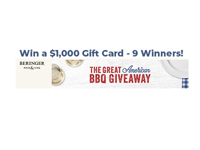 Beringer Main & Vine Great American BBQ Giveaway