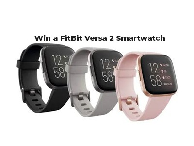 WIN a FITBIT Versa 2 Smartwatch
