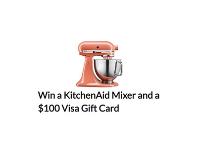 California Cantaloupe’s KitchenAid Mixer and $100 Visa Gift Card Giveaway