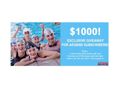 Aegend Official $1000 Amazon gift card giveaway