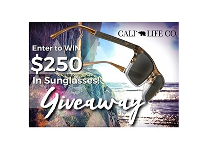 Win $250 in Cali Life Co Sunglasses