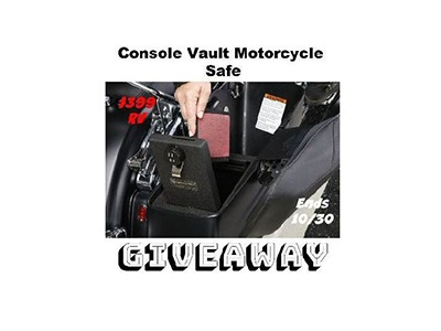 Console Vault Motorcycle Safe Giveaway