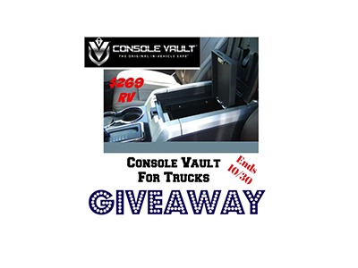 Console Vault For Trucks Giveaway
