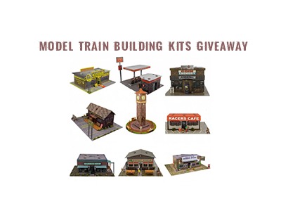 Free Model Train Building Kits Giveaway