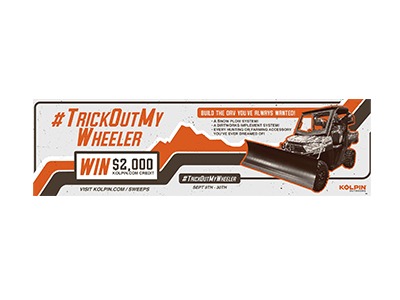 Kolpin Trick Out My Wheeler Sweepstakes – Ends Sept 30th