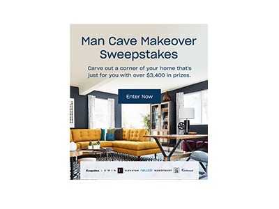 Man Cave Makeover Sweepstakes